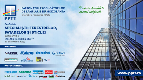 INVITAȚIE Conferința „Specialiștii ferestrelor, fațadelor și sticlei