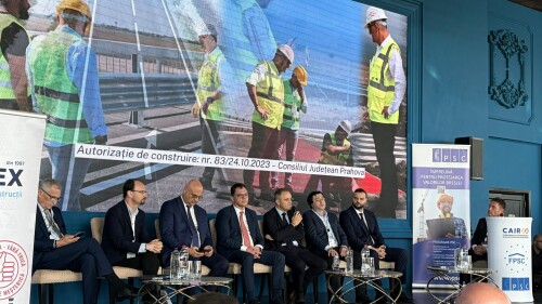 Virgil Nanu, Mihai Polițeanu și Andrei Bontic, împreună la conferința „Realism și viziune în construcții” – liderii prahoveni susțin dezvoltarea durabilă a sectorului