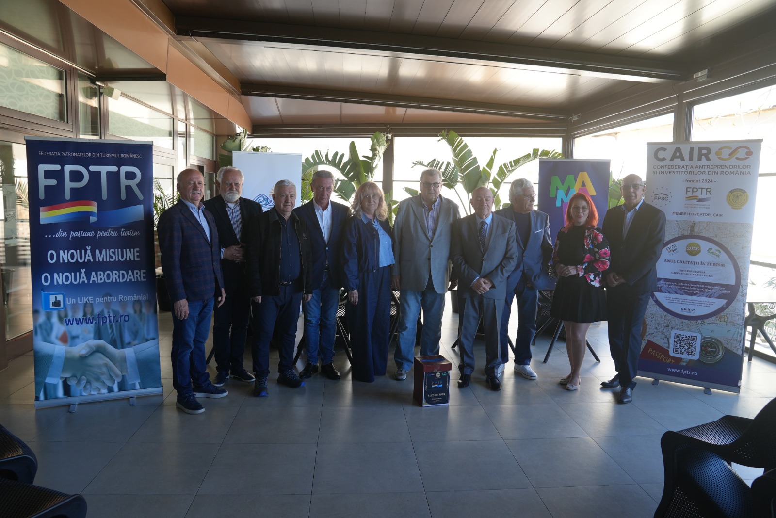 Federația Patronatelor din Turismul Românesc și-a ales noua conducere pentru următorul mandat la Constanța, locația Hotel Tomis, Mamaia